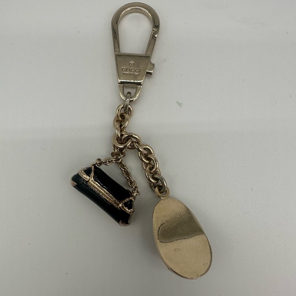 GUCCI Excellent Condition Enameled Equestrian Bag Charm - Picture 2 of 6